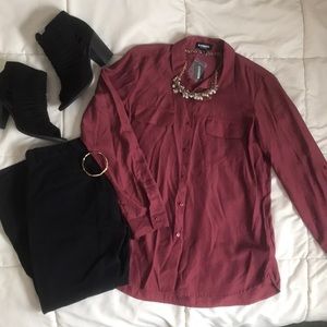 NWT! button down blouse